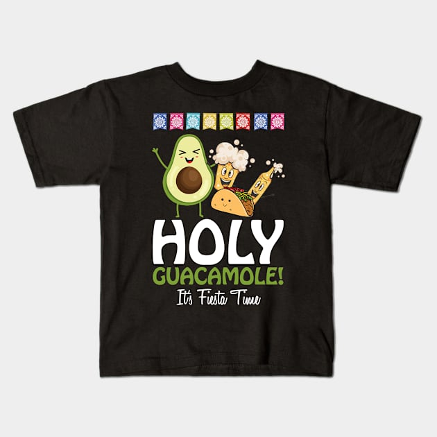 Funny Cinco De Mayo Kids T-Shirt by jrsv22